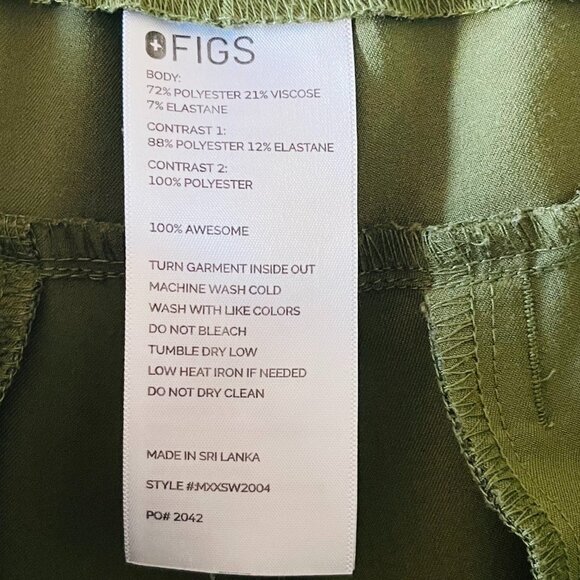 Figs Men’s Tansen Jogger Scrub Pants Moss Large - Picture 9 of 10